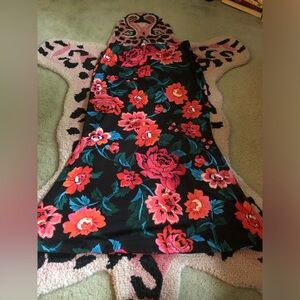 ASOS Floral Mermaid Shape Skirt